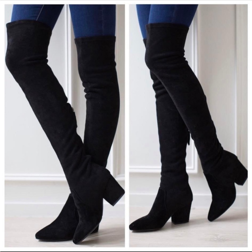 Goodnight macaroons OTK boots. I wore these once